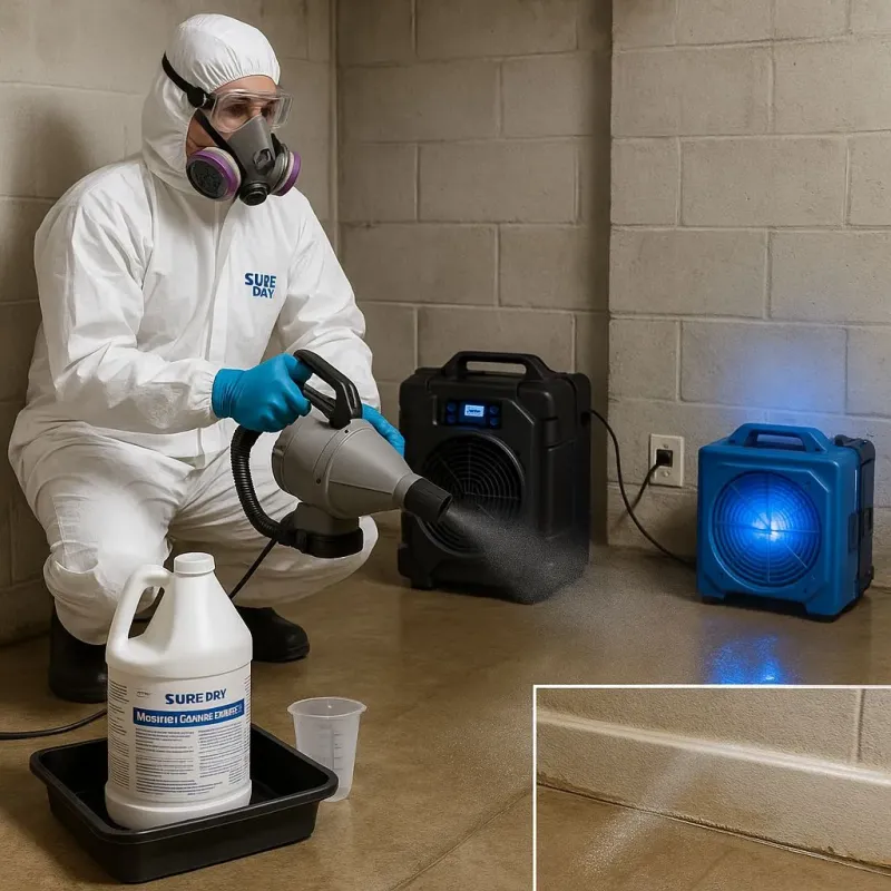 Sanitization and Odor Removal process in Mercersburg, PA