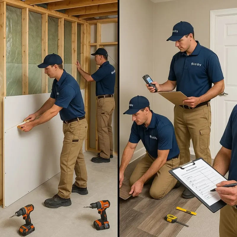 Repairs and Reconstruction process in Mercersburg, PA