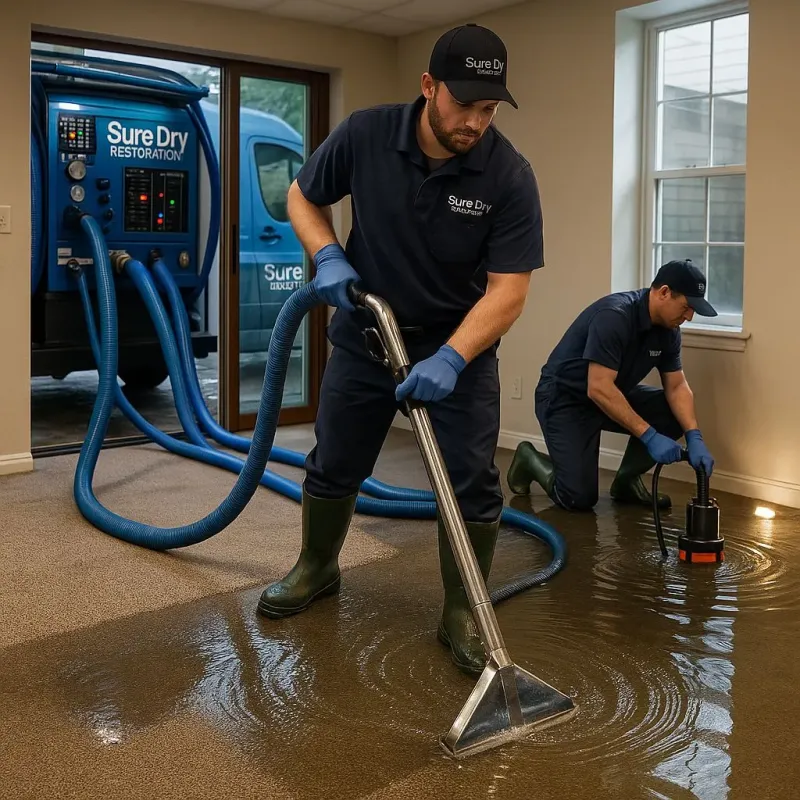 Water Extraction and Removal process in Mercersburg, PA